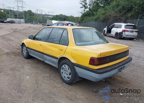 1988 Honda Civic Dx z USA, uszkodzony, nr VIN 1HGED3644JA036535